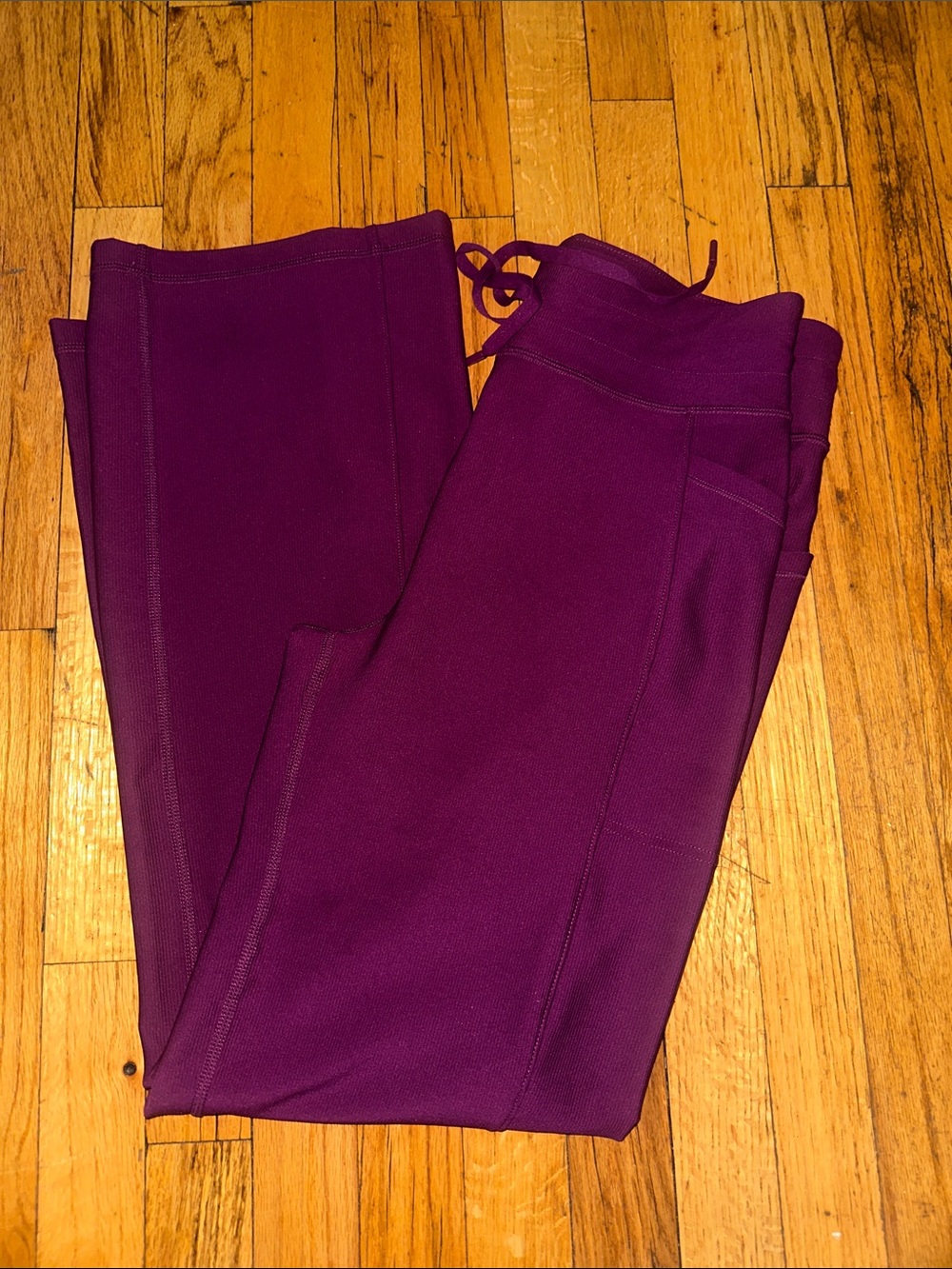 Purple Athletic Joggers - Deep Plum